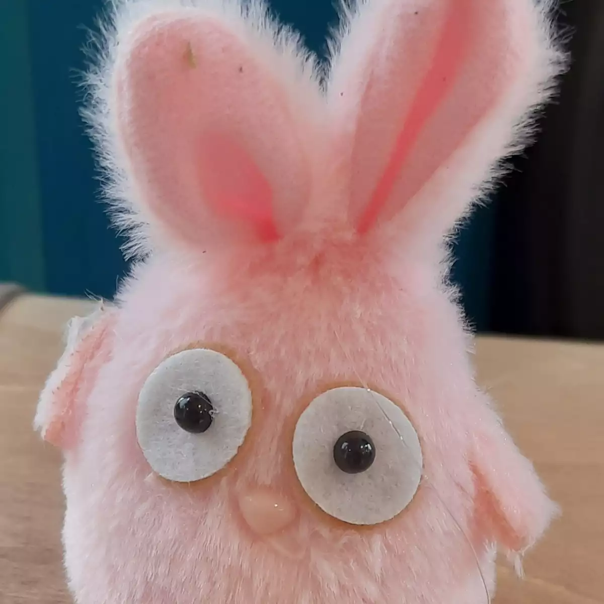 Decoration lapin rose